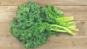 Kale and broccoli are part of the same healthy family and share many of the same nutritional value